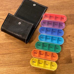 7-Day Pill Minder with 4 Time-Slots Per Day